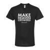 Unisex Poly-Rich V-Neck T-Shirt Thumbnail