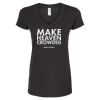 Women's Poly-Rich V-Neck T-Shirt Thumbnail