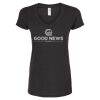 Women's Poly-Rich V-Neck T-Shirt Thumbnail