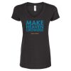 Women's Poly-Rich V-Neck T-Shirt Thumbnail