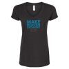 Women's Poly-Rich V-Neck T-Shirt Thumbnail