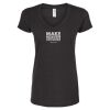 Women's Poly-Rich V-Neck T-Shirt Thumbnail